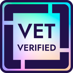 Badge recommandé par les vétérinaires